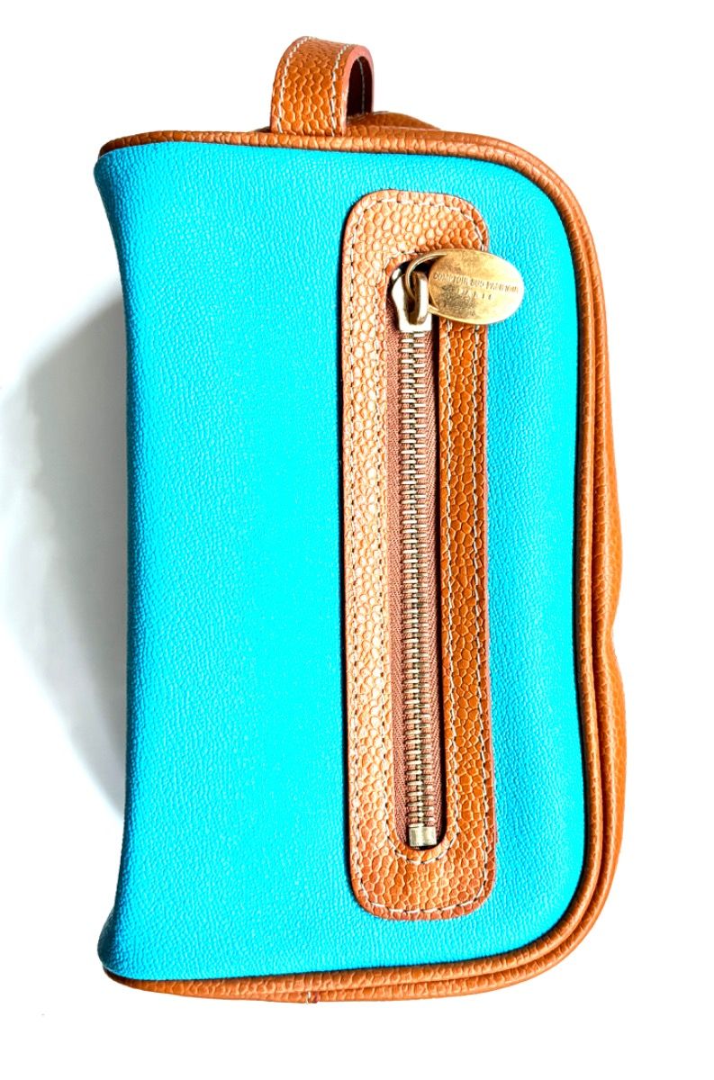 Travel Leather Toiletry Bag