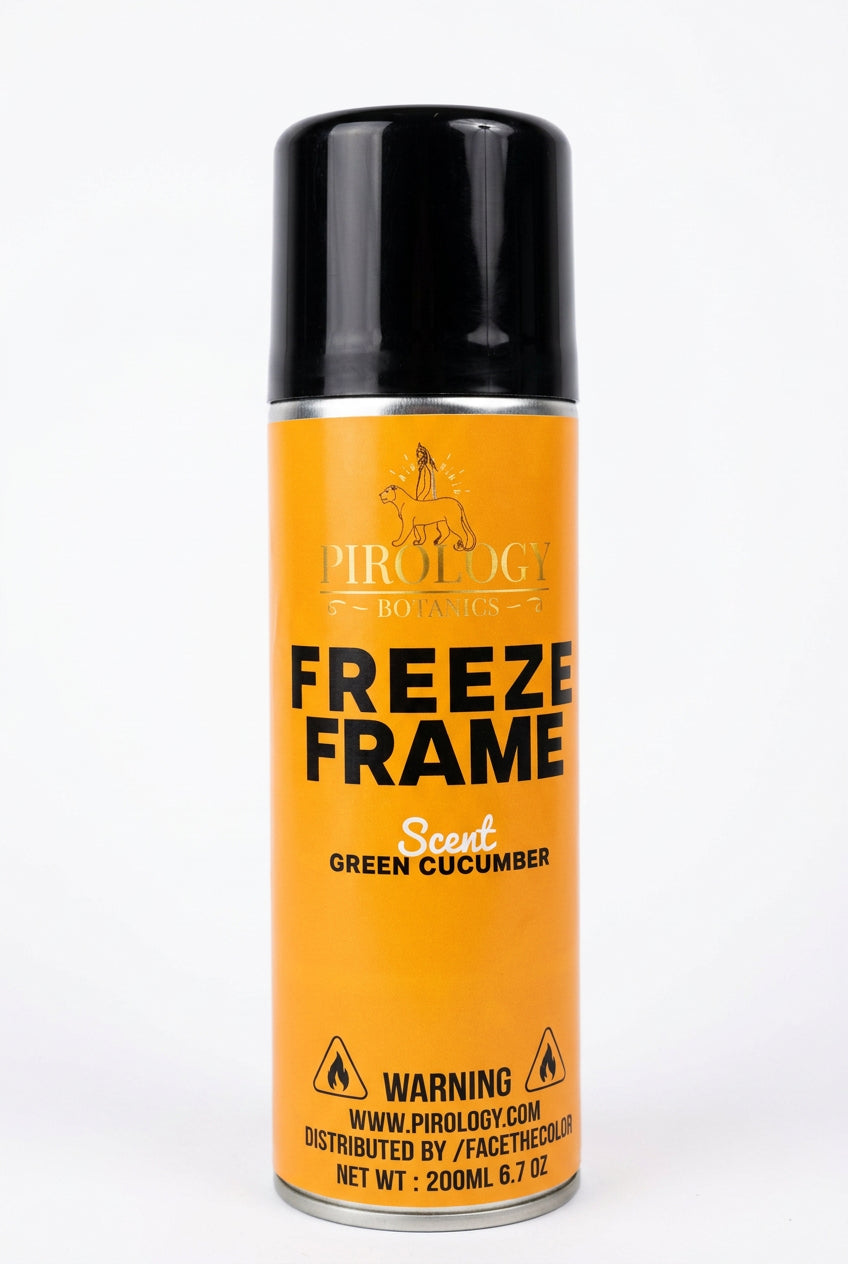 FREEZE FRAME SUPER STRONG HAIR SPRAY GREEN CUCUMBER SCENT 200 ML