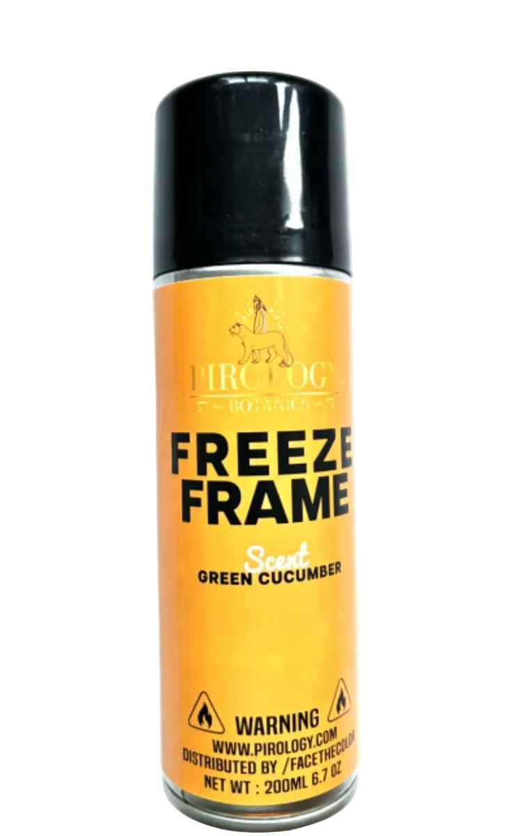FREEZE FRAME SUPER STRONG HAIR SPRAY GREEN CUCUMBER SCENT 200 ML