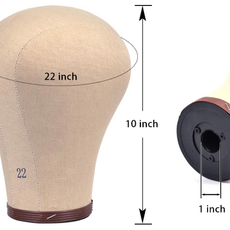 Cork Canvas Head Block Pink