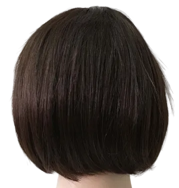 Short Bob Wig with Full Bangs