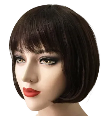 Short Bob Wig with Full Bangs