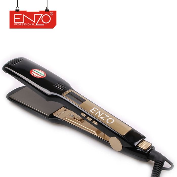 professional digital LCD ceramic plate ultrasonic infrared hair straightener