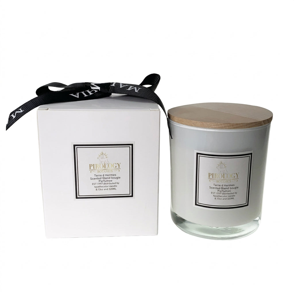 Pirology Bougie Candle Terre d Hermes 8.13 Oz