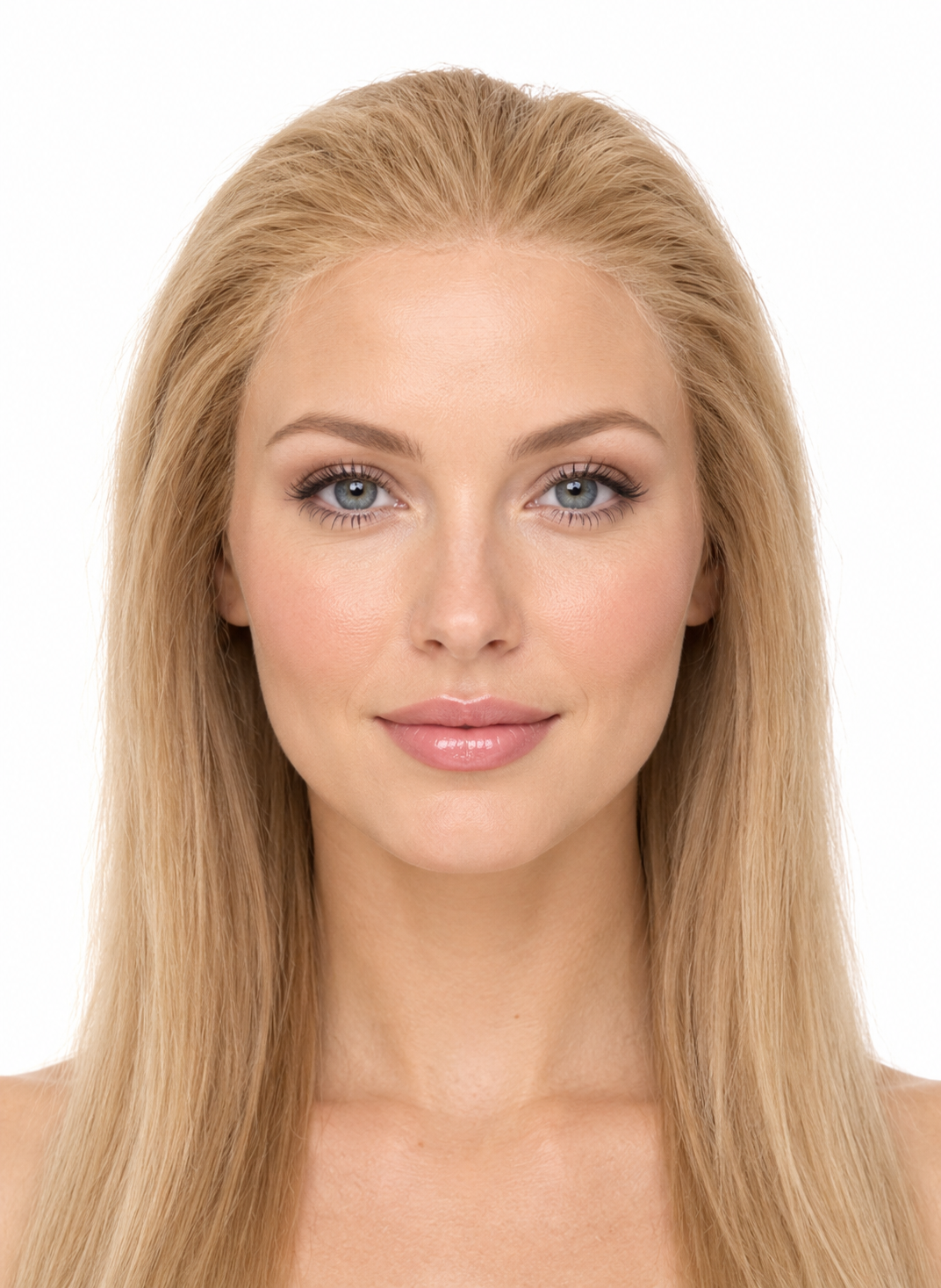 Lace Front European Fine Hair Medium Ash Blonde 1227 14"