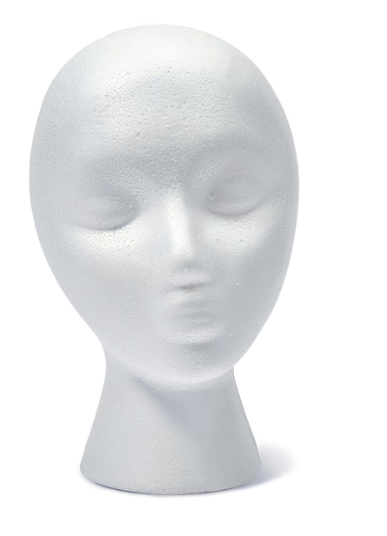 Pirology Botanics Female StyroFoam Head