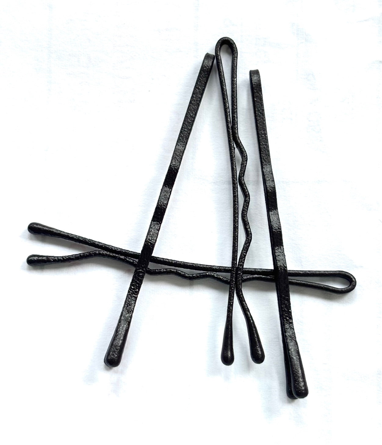 Hair Bobby Pins Matte Invisible Finish  Dark Brown 2''