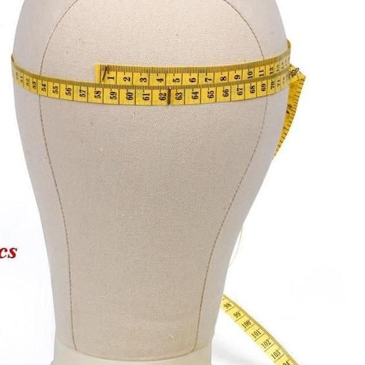 CANVAS BLOCK HEAD WIG 21'' HEAD