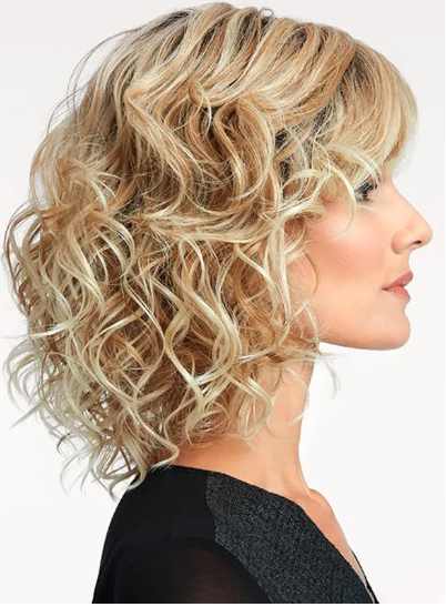 Natural wave human hair and Synthetic Mix