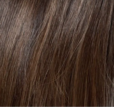 Full textured with Bangs Medium Brown 03 , 14 inch