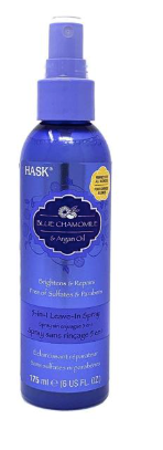 HASK Blue Chamomile & Argan Oil 5-In-1 Leave In Spray 6oz