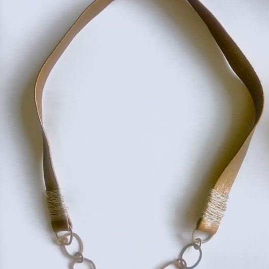 LEATHER NECKLACE CHAIN