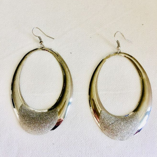 PAIR EARING SILVER PATTERN