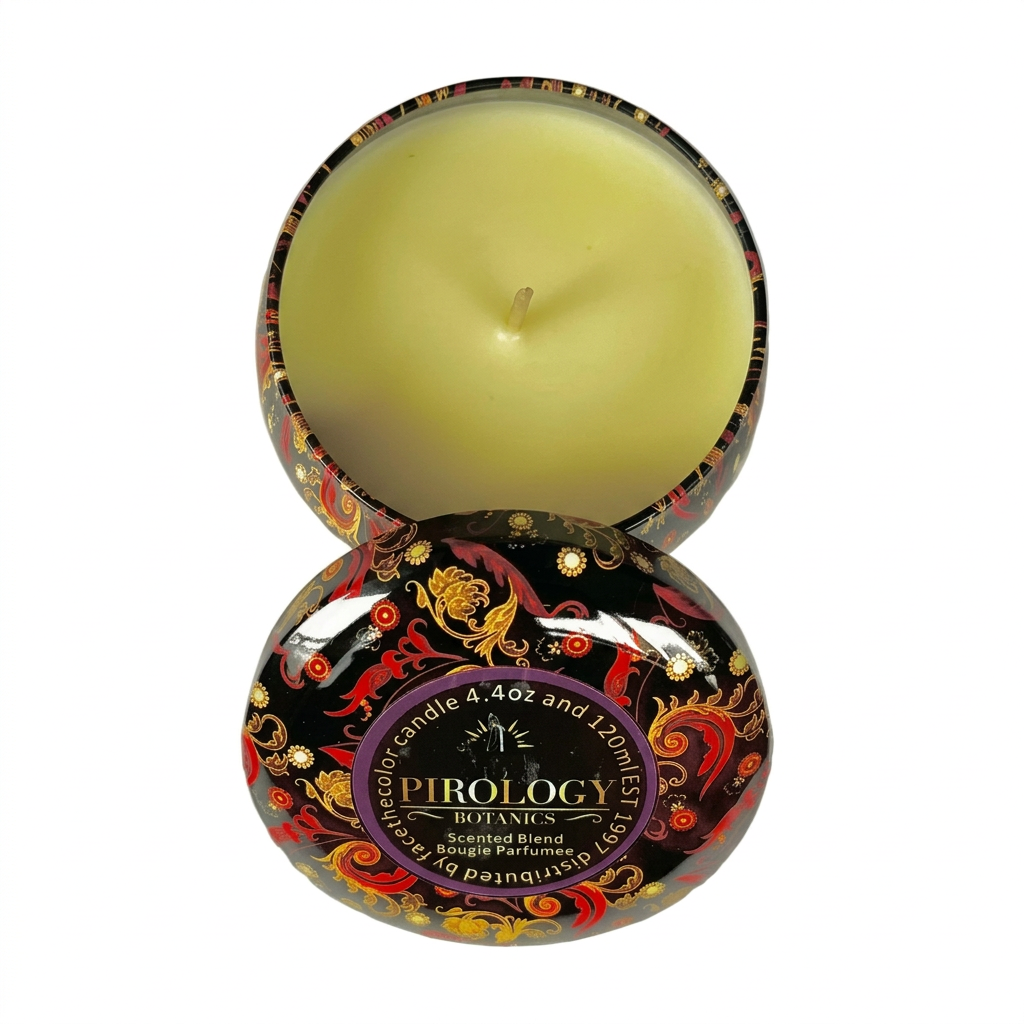 Pumpkin Decorative Tin Candle 4.4 oz