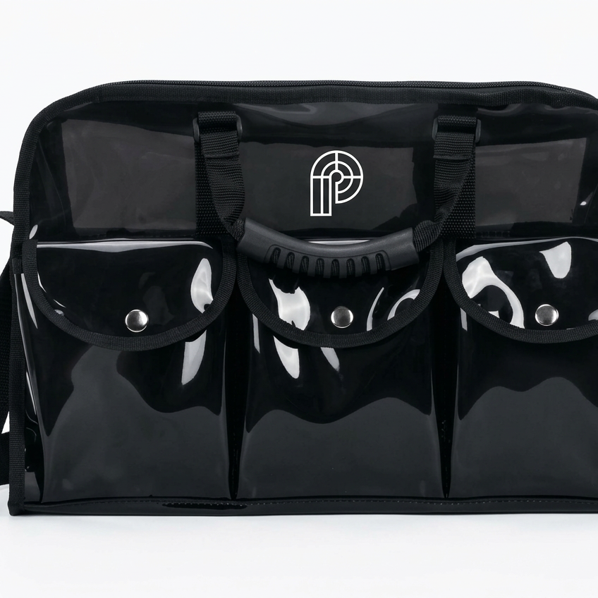 Clear Toiletry & Makeup Bag – Pro Set Organizer Film & TV Ready