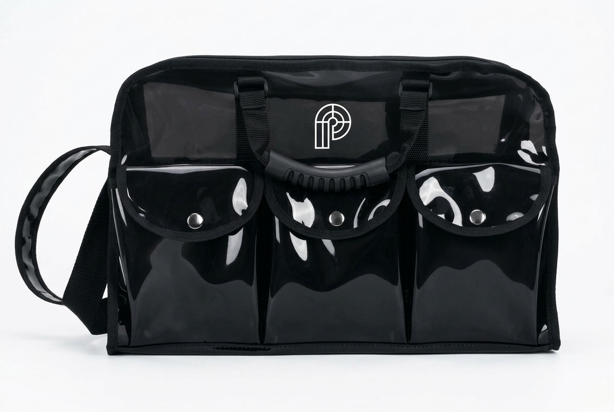Clear Toiletry & Makeup Bag – Pro Set Organizer Film & TV Ready