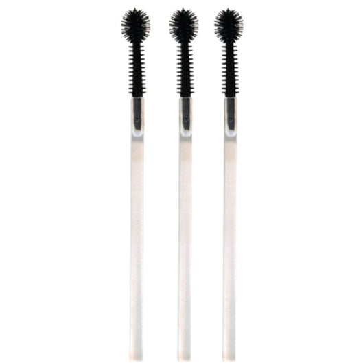 BALL TIP SILICONE MASCARA WANDS / 12 PACK BY BEAUTYINSPO