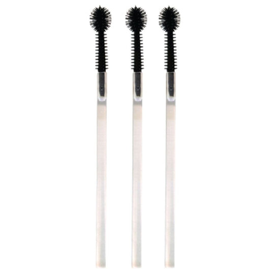 BALL TIP SILICONE MASCARA WANDS / 12 PACK BY BEAUTYINSPO