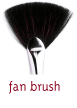 Madina Milano Big Fan Brush